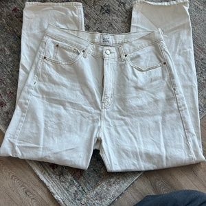 Urban BDG White Cowboy Jeans